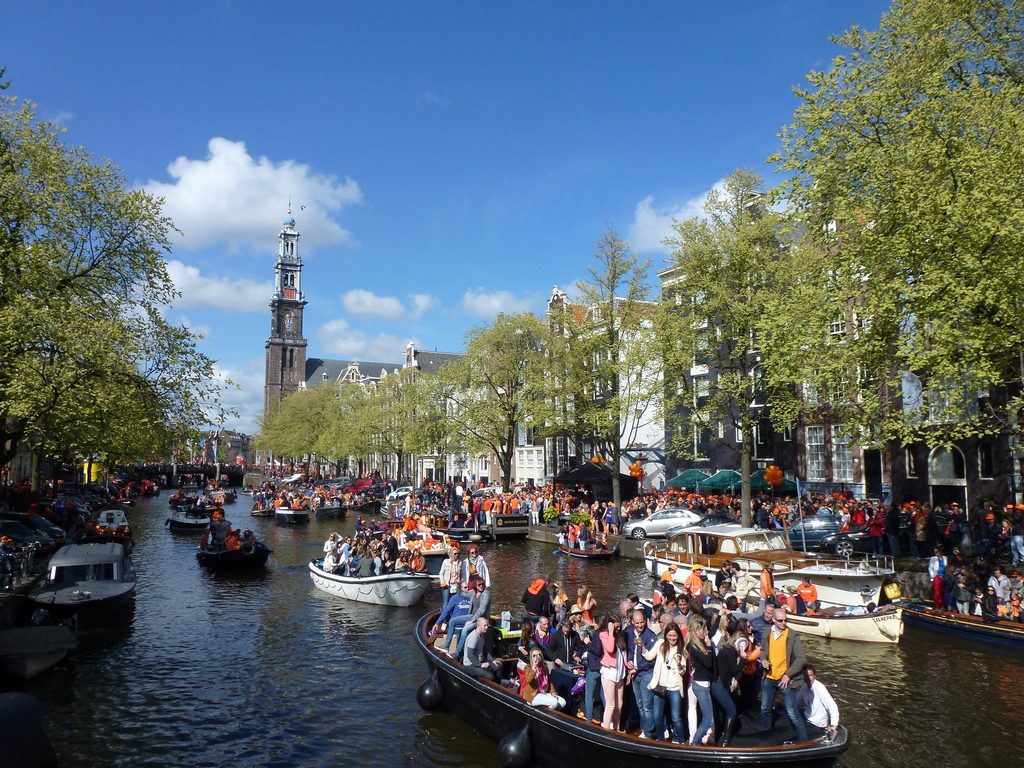 Amsterdam gracht boten