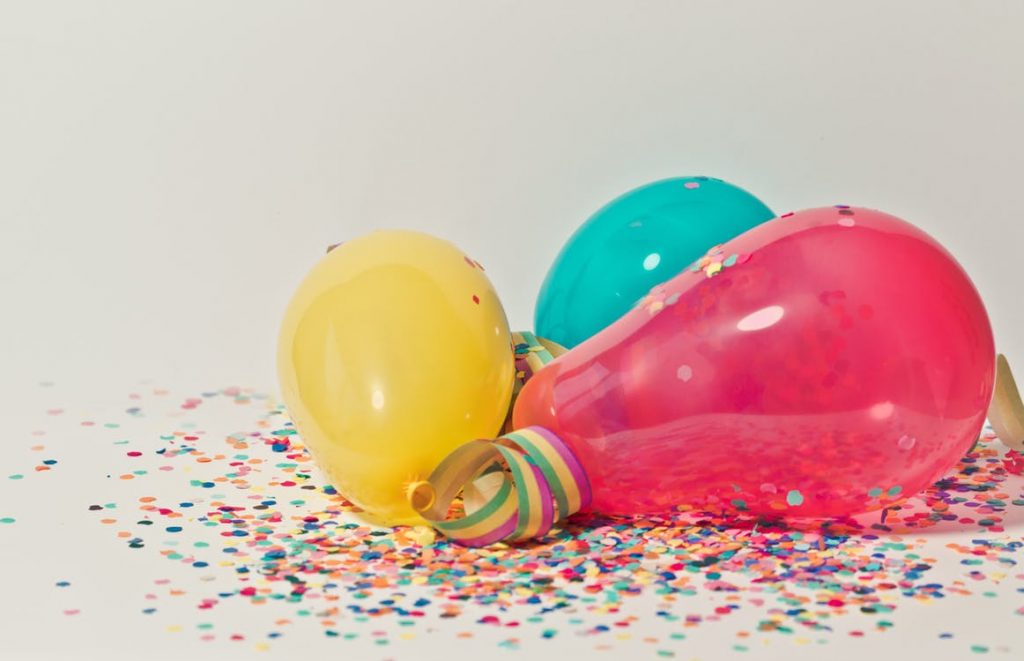 balonnen feest slingers